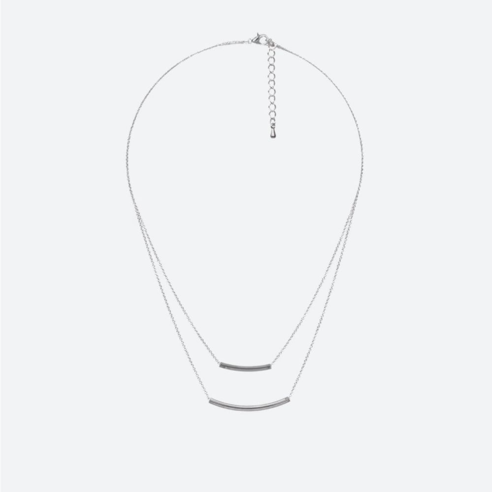 Elliot Pre-layered Bar Necklace